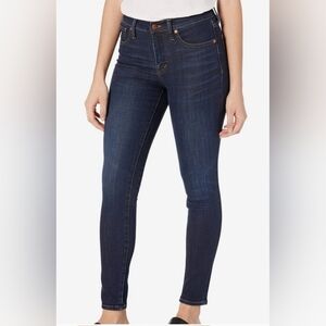 Madewell 9" Skinny Jeans Size 34 Dark Wash